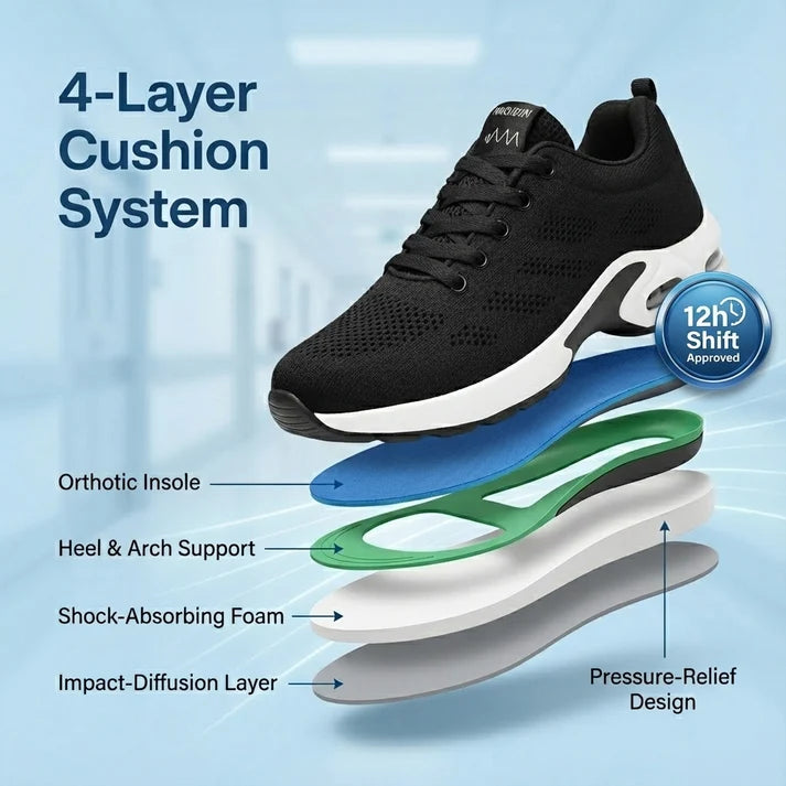 OrthoFlow™ | Chaussures de Marche Orthopédiques