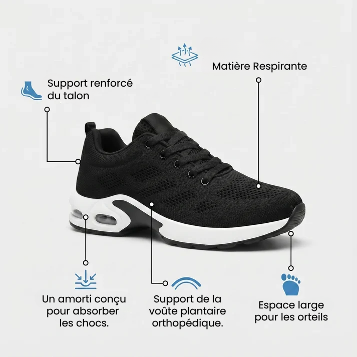 OrthoFlow™ | Chaussures de Marche Orthopédiques