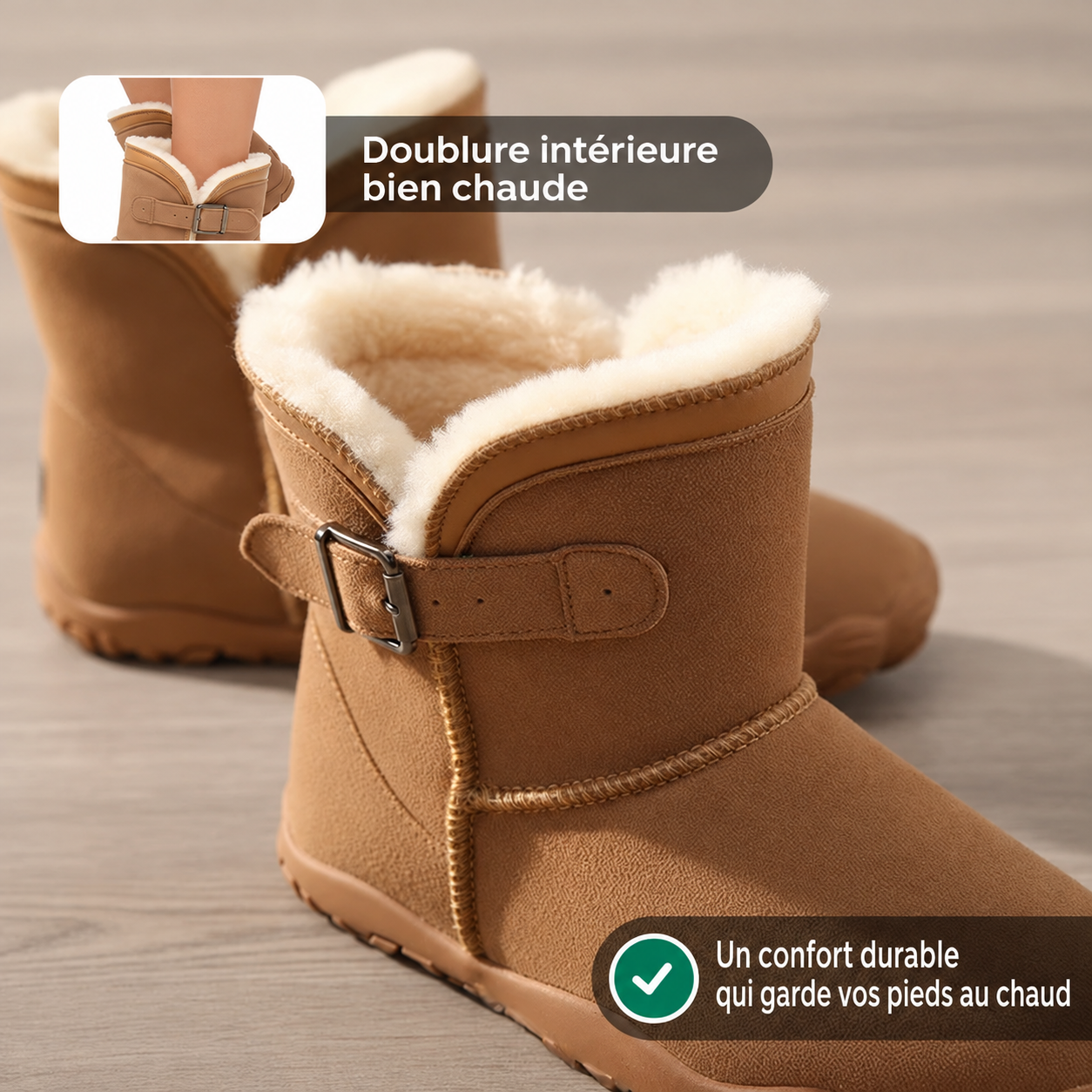 Bottes Orthopédiques Antidérapantes et Imperméables